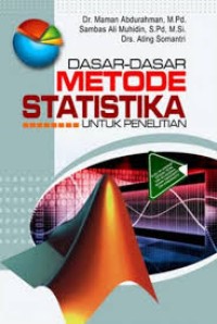 Image of Dasar-dasar metode statistika untuk penelitian